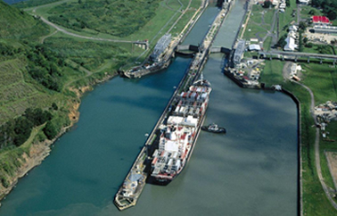 The Suez Canal widening project has begun